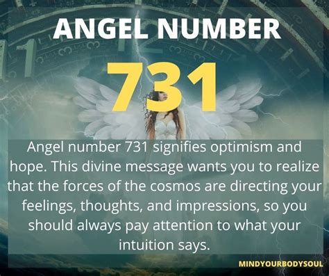 731 angel number